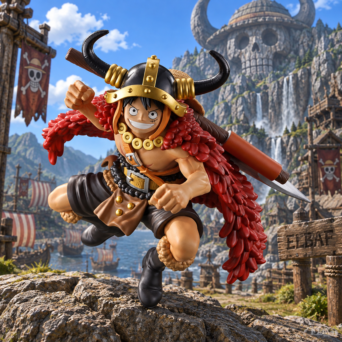 Monkey D. Luffy – One Piece – Ichiban Kuji Elbaf Arc Giant Bash!! Vol.1 – Prize A – Masterlise Expiece – Bandai Spirits – Action Figure