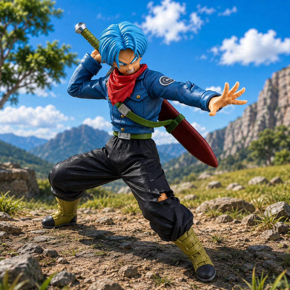 Trunks do Futuro – Dragon Ball Super – Chosenshiretsuden – Banpresto – Action Figure