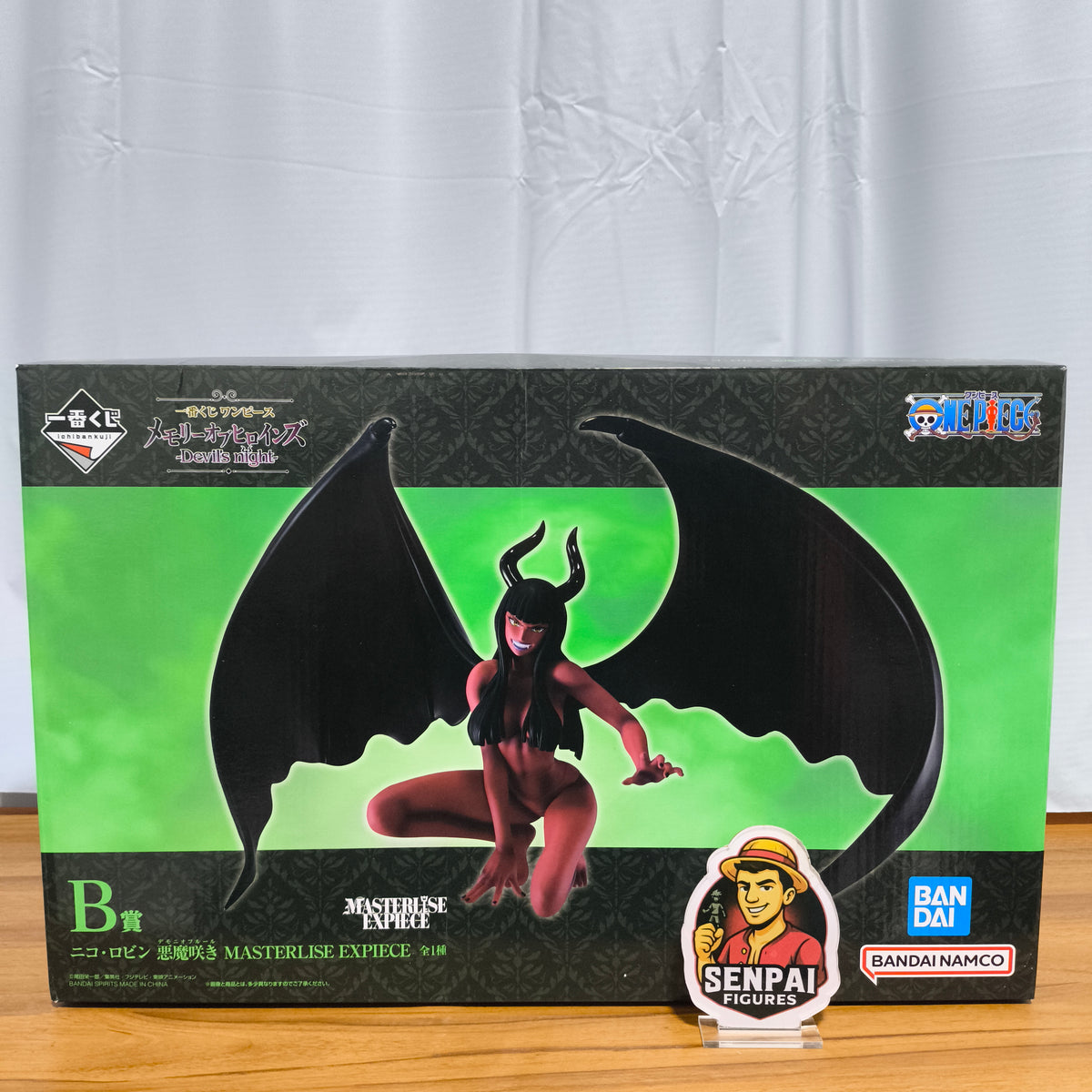 Nico Robin Demonio Fleur – One Piece – Ichiban Kuji Memory of Heroines: Devil’s Night – Prêmio B – Masterlise Expiece – Action Figure