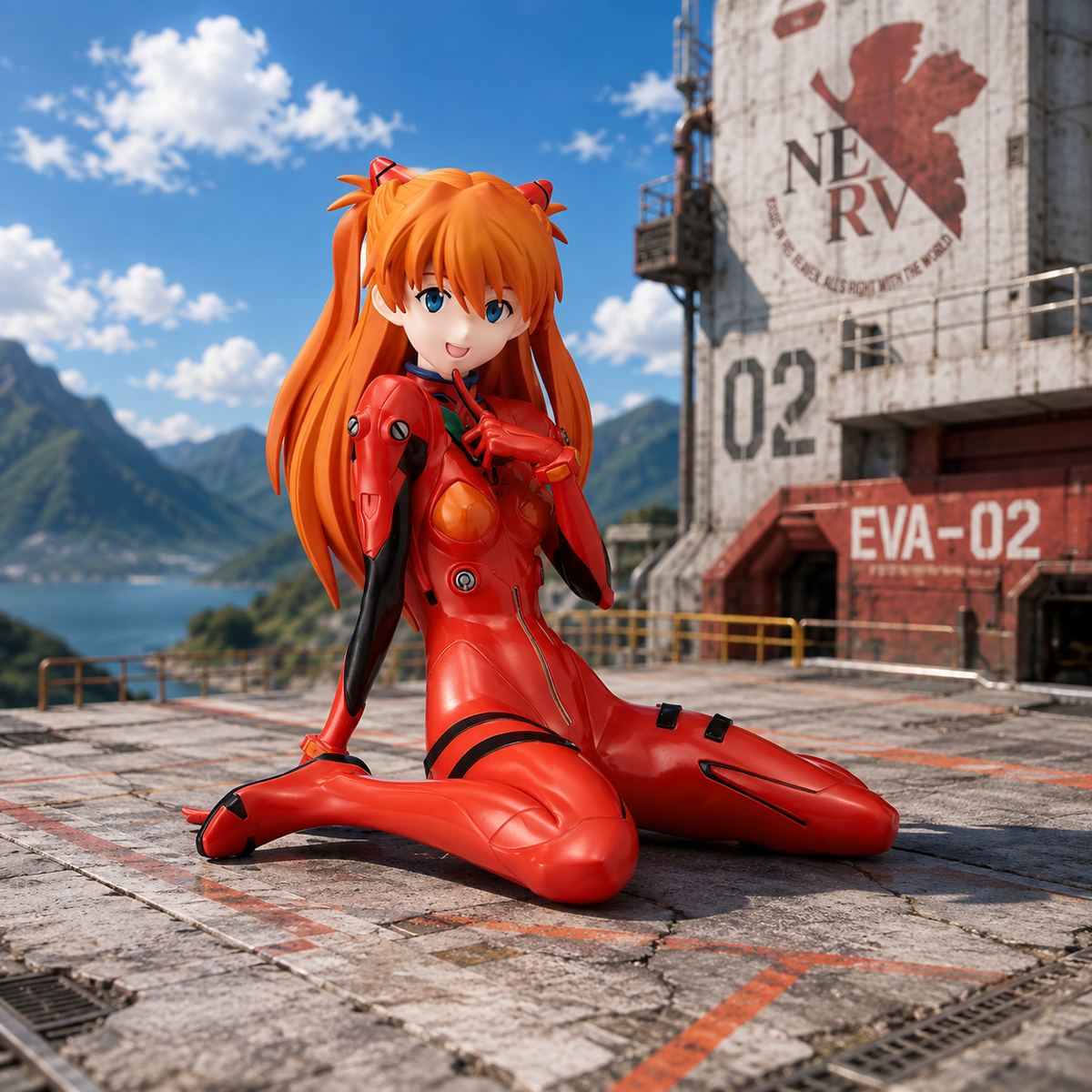 [Pré-venda 10/26]Asuka Langley Soryu – Neon Genesis Evangelion – LPM Figure – SEGA – Action Figure
