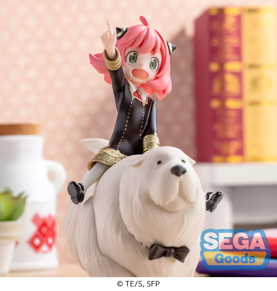 [Pré-venda 10/26] Anya Forger & Bond Forger – Spy × Family – Premium Figure – SEGA – Action Figure