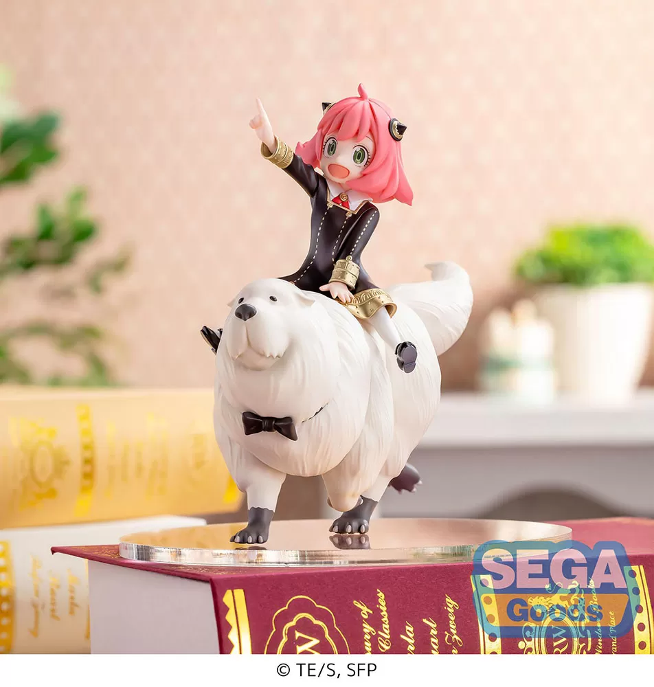[Pré-venda 10/26] Anya Forger & Bond Forger – Spy × Family – Premium Figure – SEGA – Action Figure