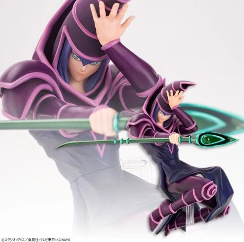 [Pré-venda 10/26] Mago Negro – Yu-Gi-Oh! – Equal Arts – Konami – Action Figure