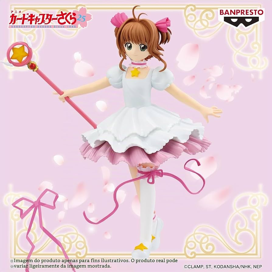 [Pré-venda 10/26] Sakura Kinomoto – Cardcaptor Sakura 25 – Banpresto – Action Figure