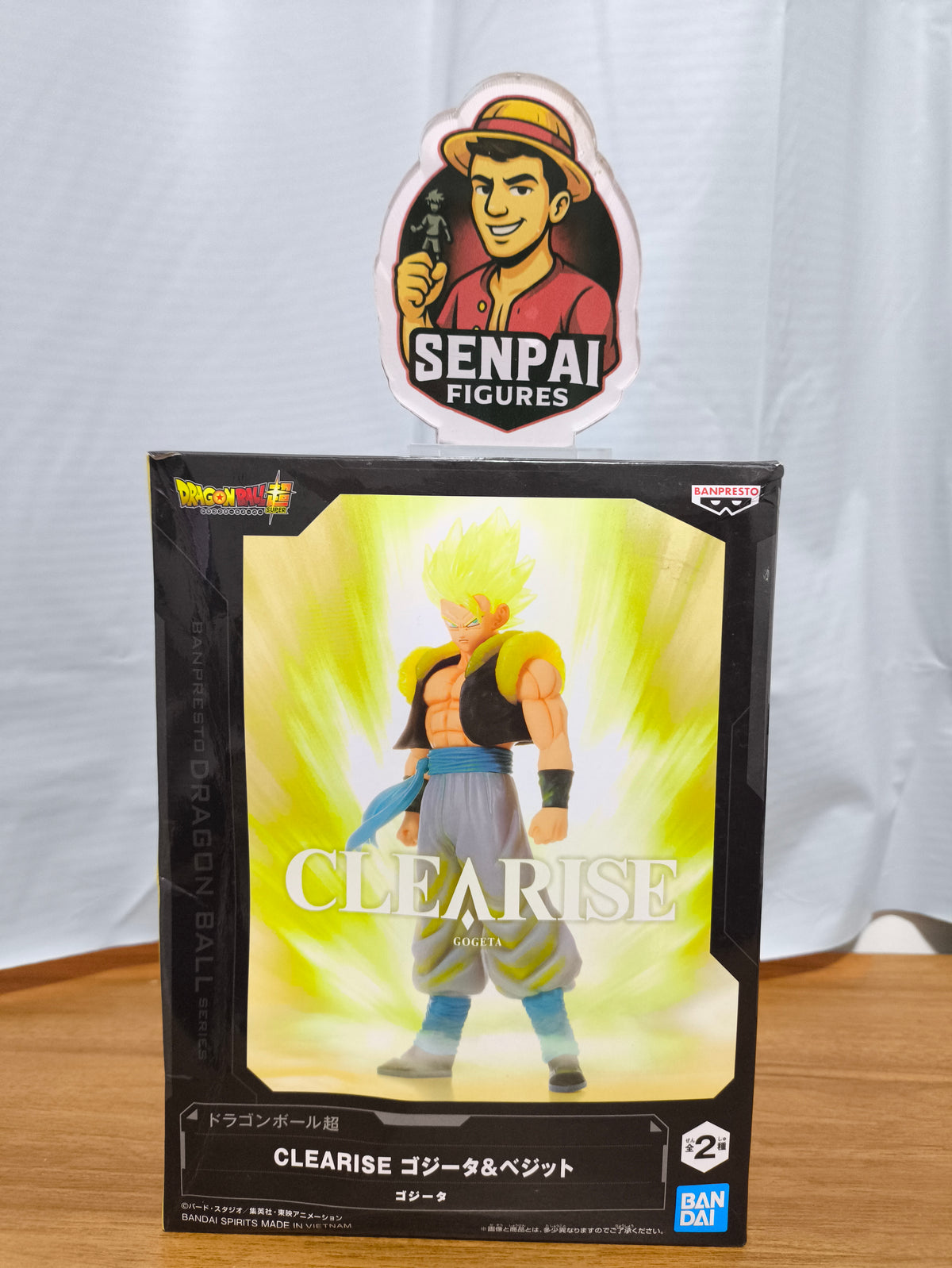 Gogeta – Dragon Ball Super – Clearise – Bandai – Action Figure